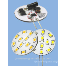 TUV-CE et GS approbation 2w 12smd2835 gros led auto ampoules marines g4